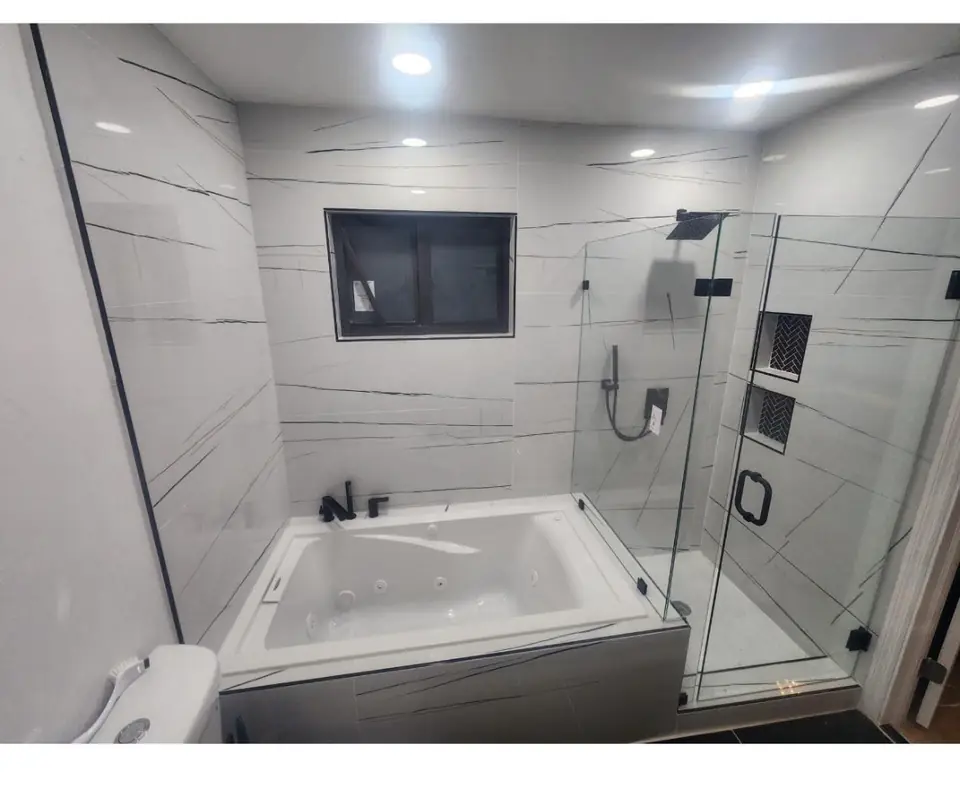 Tub & shower - real Remodel Right FL project
