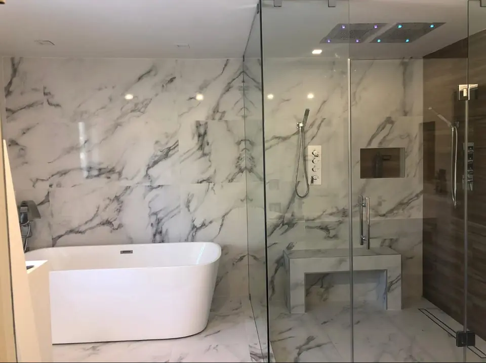 Freestanding tub - real Remodel Right FL project