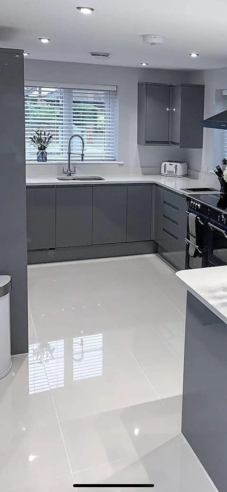 Gray kitchen - real Remodel Right FL project