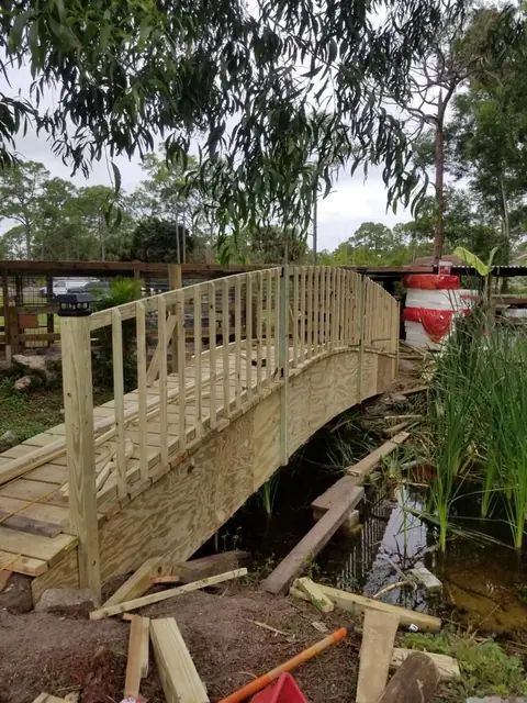 Garden bridge - real Remodel Right FL project
